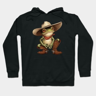 Cowboy frog Hoodie